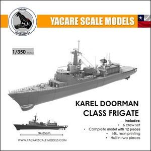 Karel Doorman Class frigate, 1/350 scale - Picture 1 of 5