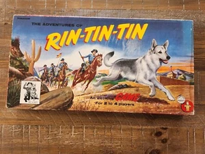 Vintage 1955 The Adventures of Rin-Tin-Tin Board Game by Transogram - Picture 1 of 6