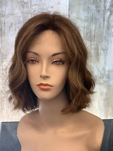 NWT, 100% EUROPEAN VIRGIN HUMAN HAIR 13" YAFFA WIG LR-11LYR-102 LACE FRONT - Picture 1 of 6
