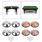 4Pcs Billiard Pool Table Leg Levelers Adjustable Pad Game Table Leg Levelers