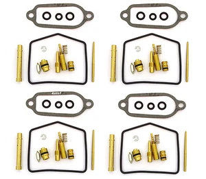 Honda CB400F 75-77 Deluxe Carburetor Repair Kits Carb Rebuild - Complete Set 4 - Picture 1 of 1