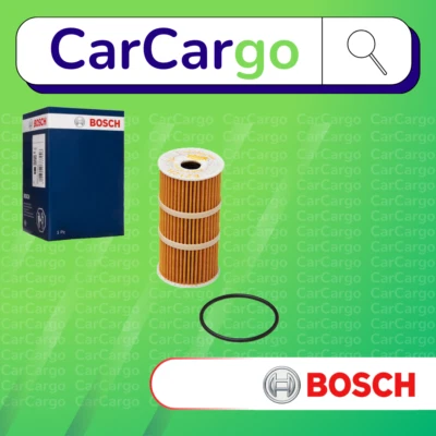 Bosch Oil Filter For Nissan Navara NP300 2015-2024 55x111mm High Quality NEW - Image 1 of 4