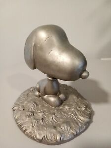 Rare Snoopy Statue Signed by Charles Schultz 