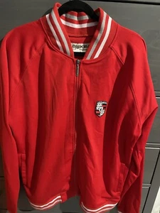 vintage y2k ezekiel trainingsjacke xl rot porsche - Bild 1 von 7