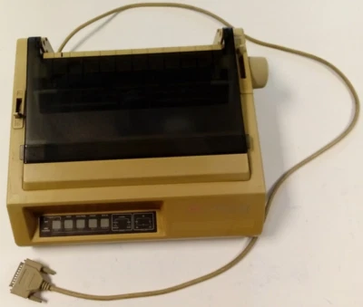 Stampante ad aghi monocromatica OKI MICROLINE 380 - Immagine 1 di 4