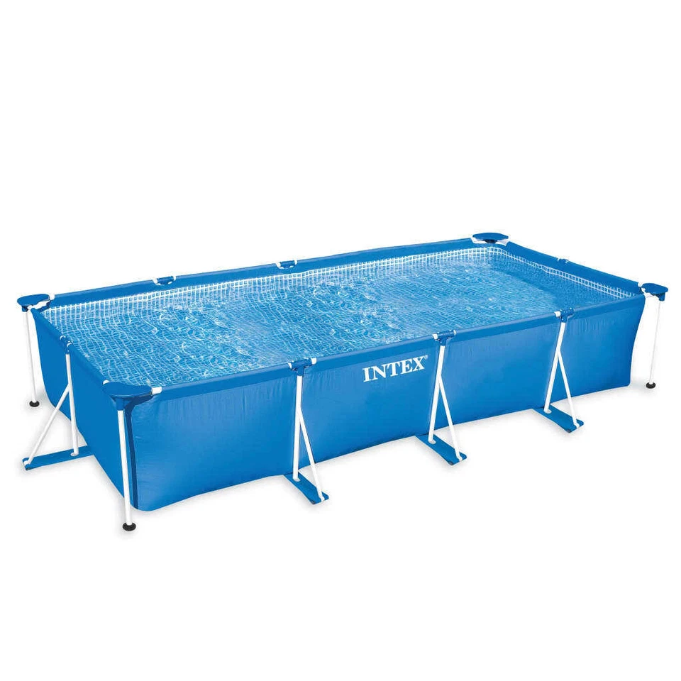 Intex Frame Pool Rechteck 220x150x60cm Schwimmbad Schwimmbecken 28270NP - Bild 1 von 4