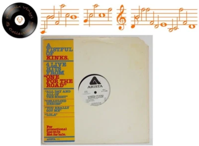 The Kinks A Fistful Of Kinks In-Store Sampler 12" Single Promo - EX Rare - Image 1 of 4