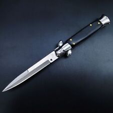 Wood Handle Steel Knife Quick Folding Knife 440C Acrylic Pocket Folding Knife