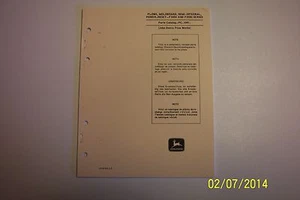 JOHN DEERE PLOWS MOLDBOARD, SEMIINTEGRAL,POWER RE-SET-F345H & F355H-PARTS PC1041 - Picture 1 of 11