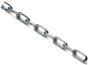 CATENA GENOVESE A MAGLIA ZINCATA ELETTROLITICA CATENIFICIO RIGAMONTI n 26 mm 7,5 - Foto 1 di 1