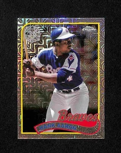 2024 Topps Series 2 - 1989 Topps Chrome Silver Pack Mojo Hank Aaron #2T89C-19 - Picture 1 of 2