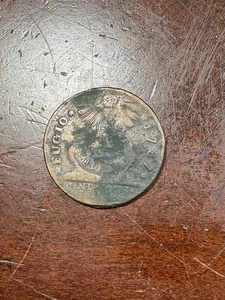 1787 FUGIO CENT COLONIAL COPPER FINE+VF - Picture 1 of 2