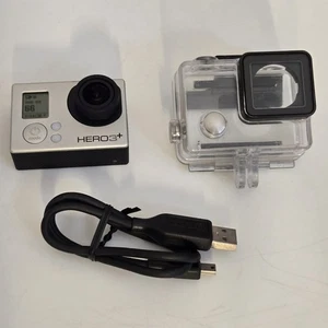 GoPro HERO3+ Silver Edition Action Video Camera Camcorder with Case 32gb SD Card - Picture 1 of 19