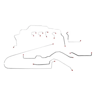 Brake Line Kit Complete Tubes ABS 1997-98 Jeep Grand Cherokee Stainless 10pc - Image 1 of 4