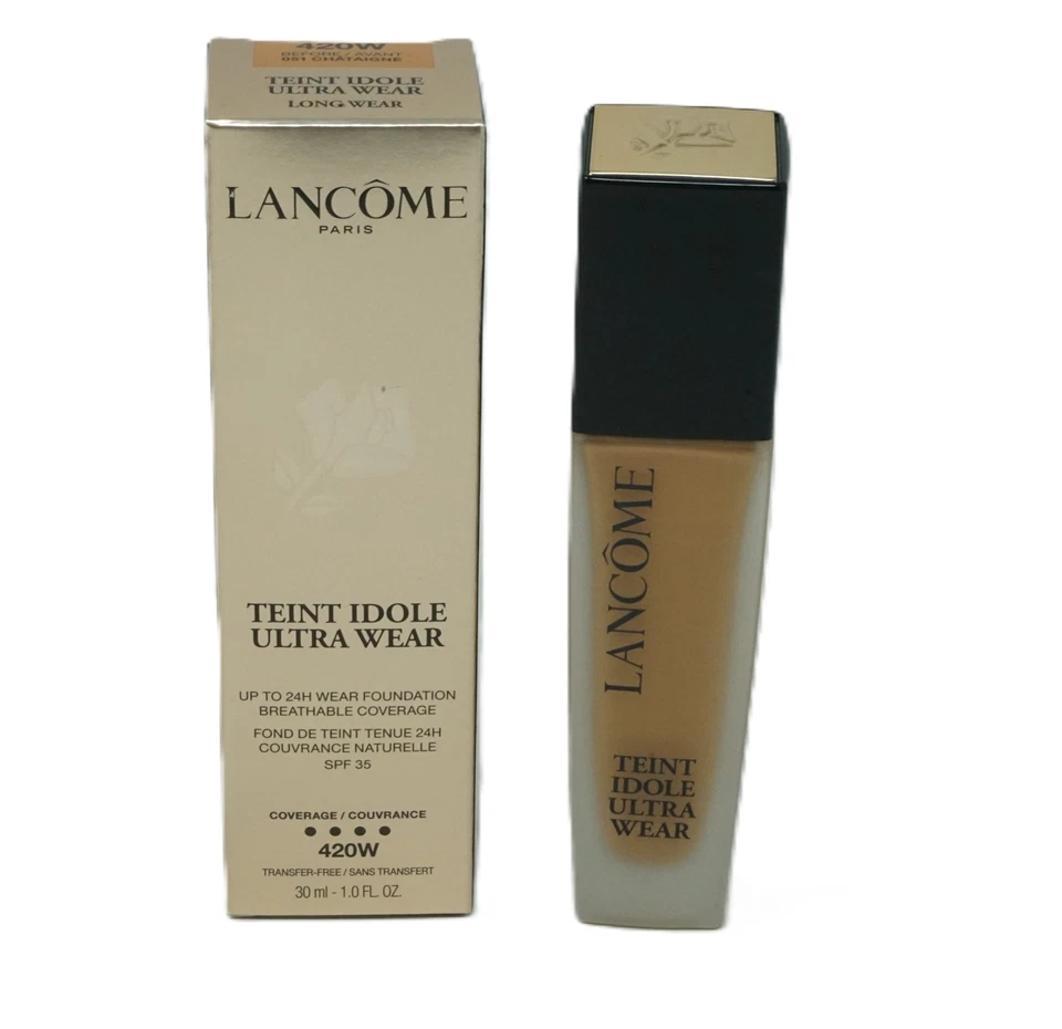 Lancome Teint Idole Ultra Wear Foundation 420W Before Avant ( 051 Chataigne ) 30 - Bild 1 von 1