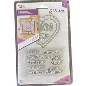 Gemelli - Love Always - Set di francobolli e fustelle - NUOVO - FUORI PRODUZIONE - Foto 1 di 2