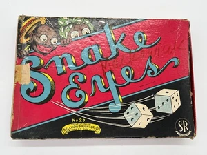 The Game Snake Eyes by Selchow & Righter in Original Box - Picture 1 of 8