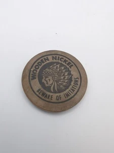 Wooden Nickel Sherburne 1793-1993 Beware Of Immatations - Picture 1 of 2