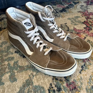 VANS Sk8-Hi nogal/marrón M12 usado en excelente estado - Imagen 1 de 8