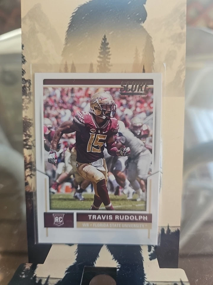 2017 Score Travis Rudolph Rc #338 Florida State Seminoles  - Image 1 of 1