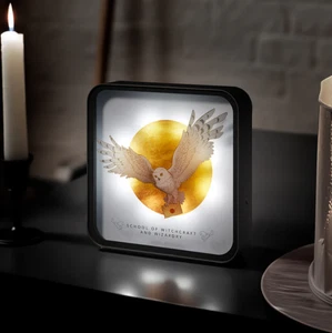 Lámpara de plexiglás Harry Potter Hedwig - Imagen 1 de 2