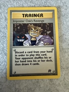 Imposter Oak's Revenge - Pokemon TCG Team Rocket 76/82 - Picture 1 of 2