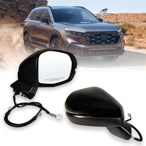 Black RH Right Passenger Side Mirror for 2012-2015 Honda CR-V CRV 76208-3A0-A01 - Picture 1 of 6
