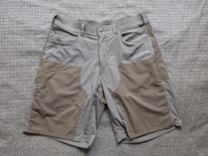 Howler Bros Watermans Work Shorts Mens 36 Gray Khaki Ripstop Outdoor Fishing - Picture 1 of 16