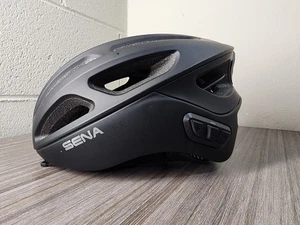 SENA R1 Smart Communications Cycling Helmet Size Large Black - Foto 1 di 5