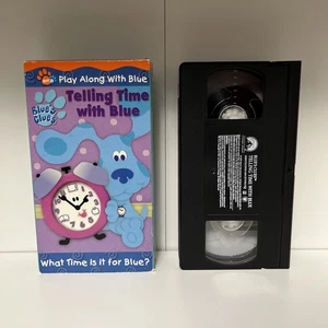 Blue's Clues Telling Time With Blue VHS Good Condition VHS Nick Jr Blues Clues - Bild 1 von 10