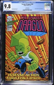 Savage Dragon #183 Variante Giarrusso CGC 9.8 2012 Imagen Erik Larsen RARO - Imagen 1 de 3