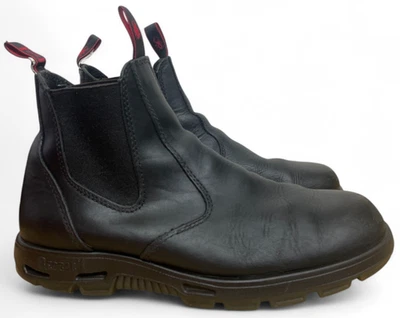 Redback Bobcat UBBK Soft Toe Boots Mens 11 US 12 Black Leather Easy Escape Work - Image 1 of 4