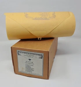 Vintage Play-Rite Roll O-1980 neueste beliebte Hits Spieler Klavier Wortrolle - Bild 1 von 4