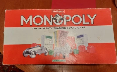 Monopoly Original Classic 1995 Edition Waddingtons Vintage Board Game Complete - Image 1 of 4