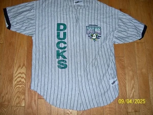 Anaheim Mighty Ducks NHL Hockey Vintage Button Down Shirt Early 1990's Size XL - Picture 1 of 2