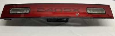 89-94 Nissan 240sx Hatch Center Tail Light s13 Taillight OEM Garnish Panel Rear - Image 1 of 4