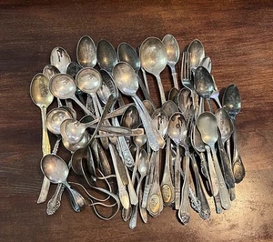 Huge Job Lot Of Various Vintage Silver Plated Cutlery - Picture 1 of 7