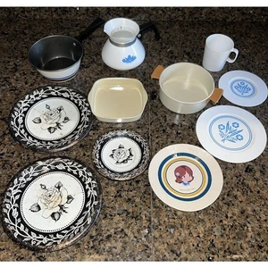 Vintage Toy Play Kitchen Tea Sets Toaster Cookware Tin And Plastic Mixed Set - Picture 1 of 4