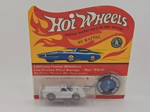 HOT WHEELS REDLINE FORD J CAR WHITE STILL IN ORIGINAL ROSE BUD PACKAGE!! - Picture 1 of 12