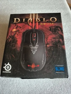 SteelSeries Diablo 3  Mouse Mit OVP  teilweise Defekt  - Bild 1 von 4