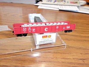 Micro-trenes c 046 00 500 nueva góndola Chesapeake y Ohio escala N con extremos en D #950516 - Imagen 1 de 2