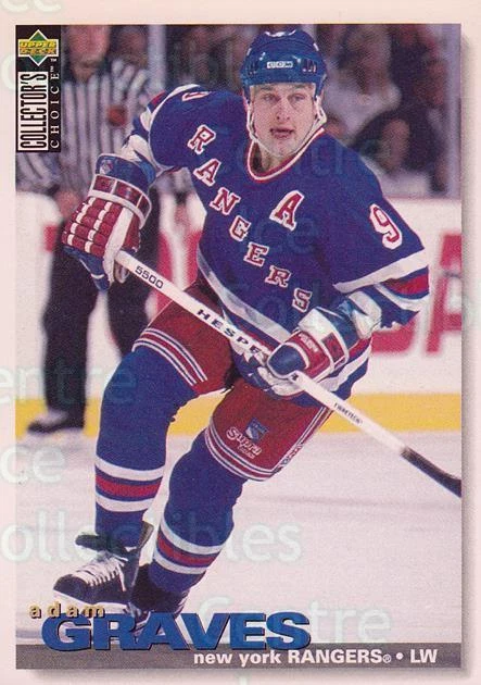 1995-96 Collectors Choice #277 Adam Graves - Image 1 of 1