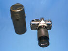 Lustrzanka-Olympus OM-2-Aparat fotograficzny-Obiektyw Magnon 1:4,5/75-200 mm-1975