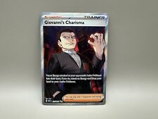 Giovanni’s Charisma 197/165 (Pokemon Scarlet & Violet 151) Ultra Rare - NM+