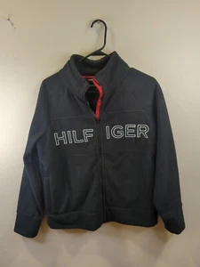 Chaqueta Tommy Hilfiger para mujer talla mediana negra polar cremallera deletreada   - Imagen 1 de 11