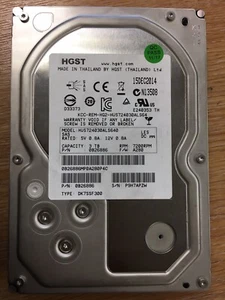LOT OF 10 x HGST HUS724030ALS640 3TB SAS 7.2K 6Gb/s 3.5" 64MB 0B29867 HDD - Afbeelding 1 van 2