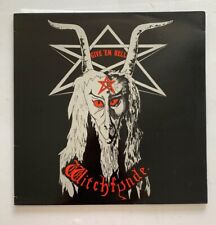 Witchfynde Give 'Em Hell UK Press LP Vinyl Rondelet ABOUT 1 NWOBHM