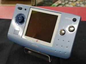 Neo Geo Pocket Platinum Blue Console SNK 3249 good - Picture 1 of 12