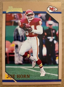 2001 Bowman 1996 Rookies JOE HORN #BRC6 KANSAS CITY CHIEFS NEW ORLEAN SAINTS - Picture 1 of 1
