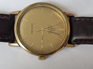 Rare Vintage omega seamaster de ville automatic gold Cap Ref165.008.Cal 711 - Picture 1 of 16